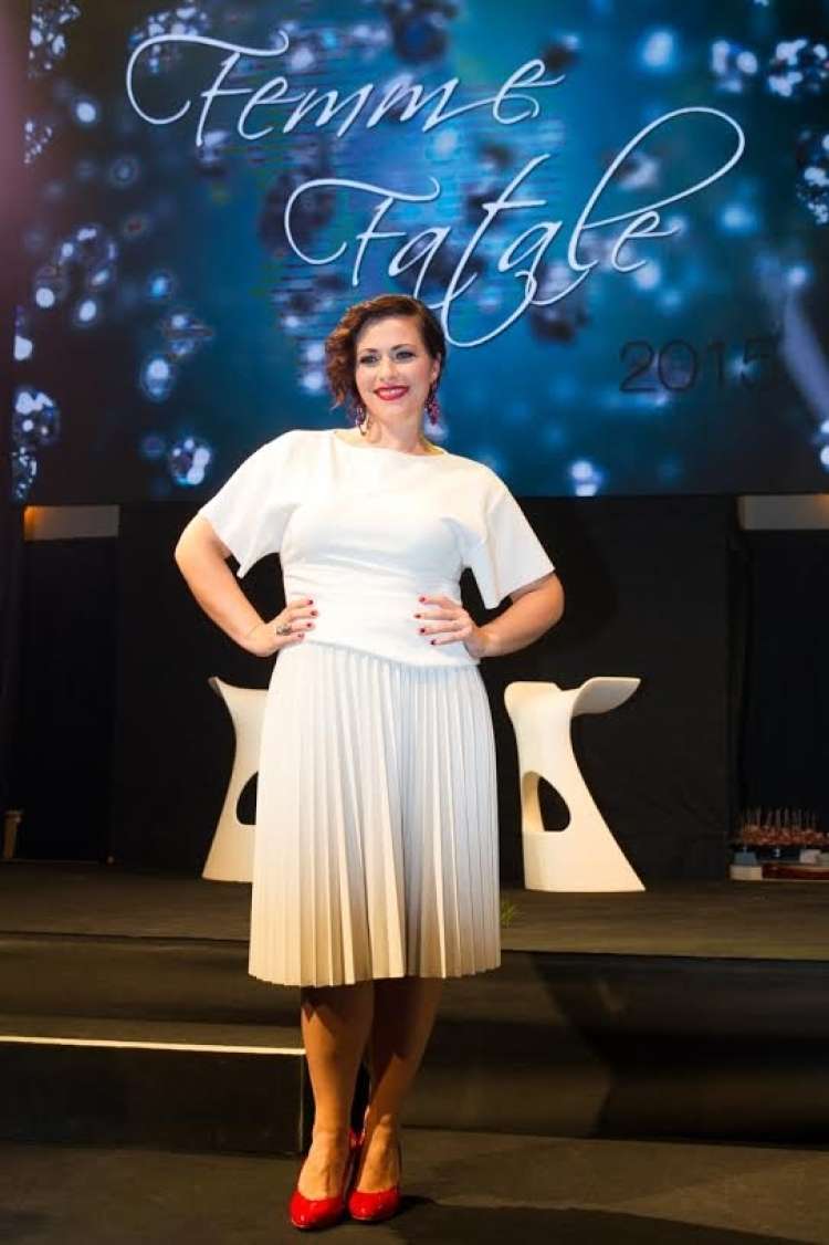 Nuška Drašček je postala Famme Fatale 2015.