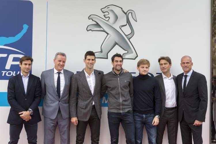 Novak Đoković Peugeot ATP