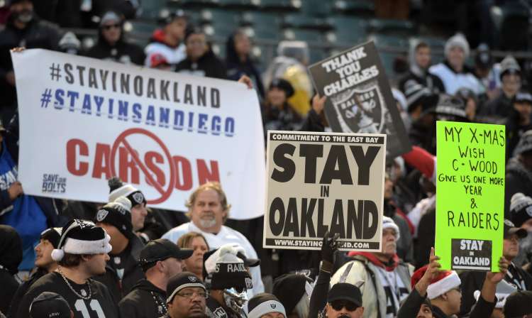 Oakland Raiders navijači