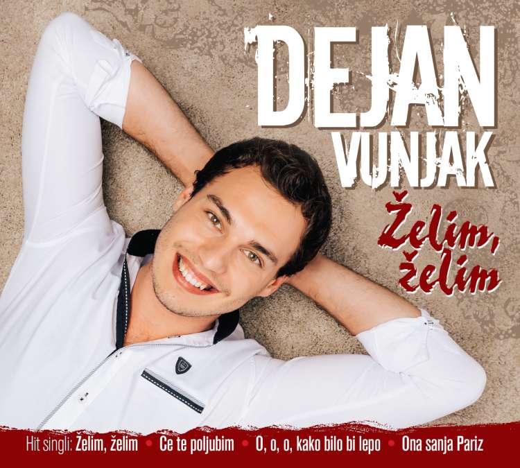 Dejan Vunjak, naslovnica CD-ja Želim, želim.