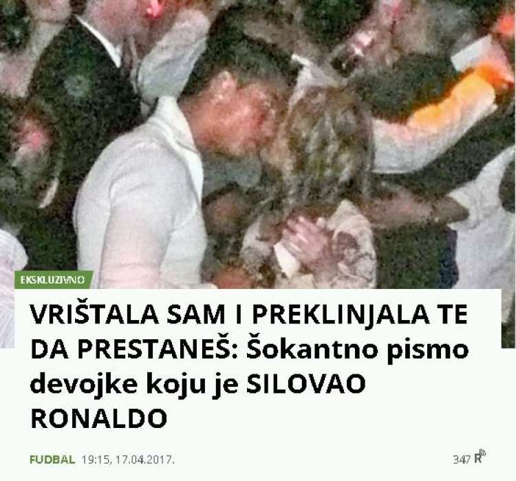 ronaldo silovanje