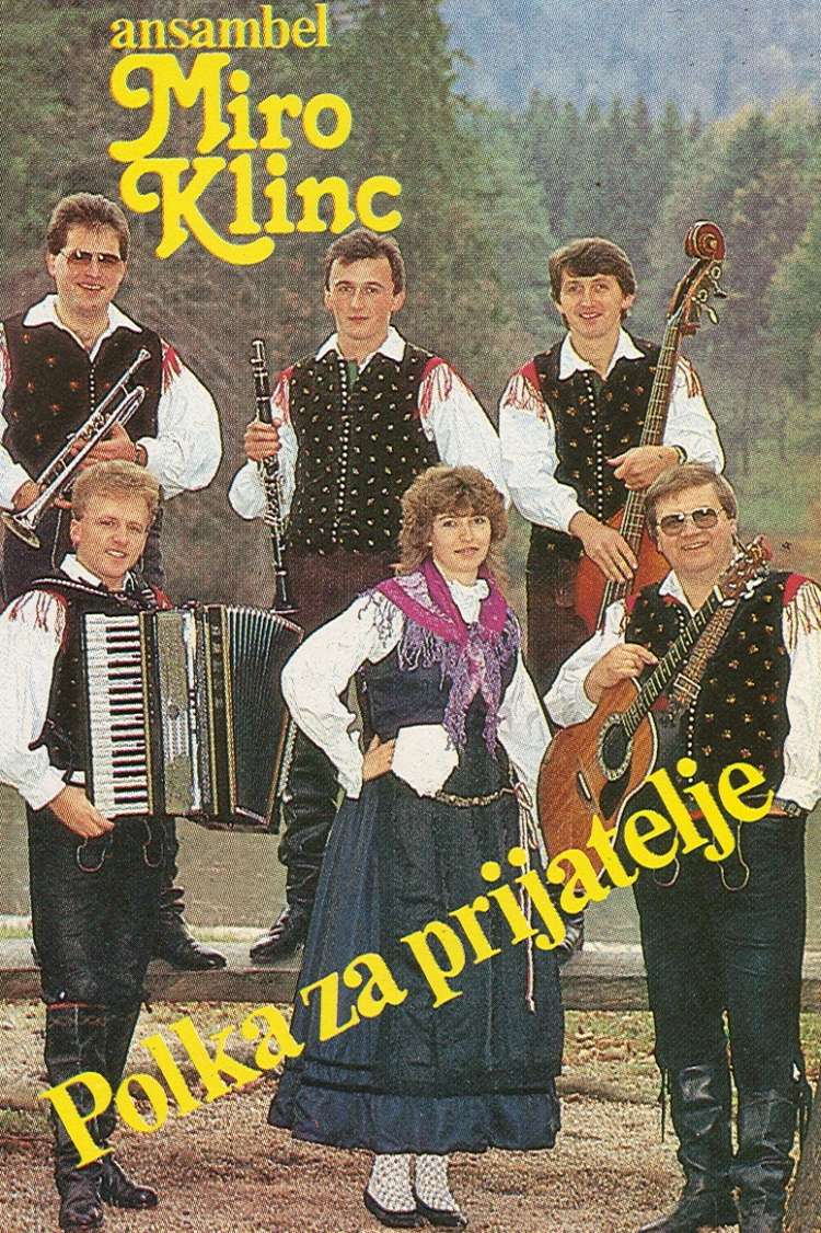 Ansambel Mira Klinca (Franjo Maček zadaj na sredini)