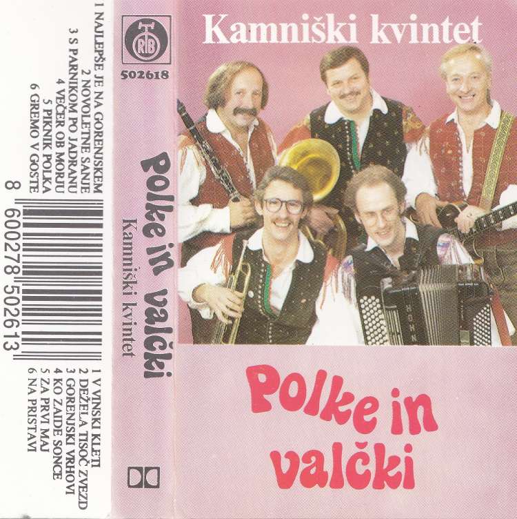 KAMNISKI KVINTET, album POLKE IN VALCKI (1990)