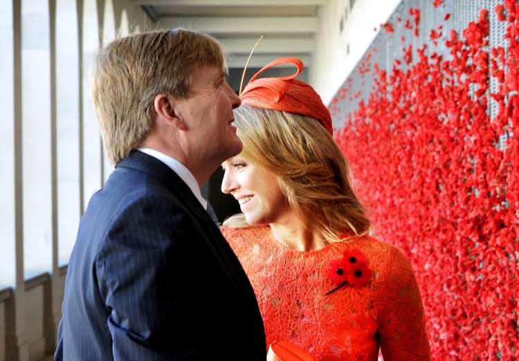 Nizozemski kralj Willem-Alexander, soproga, kraljica, Maxima
