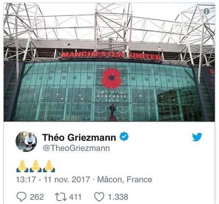 griezmann twit