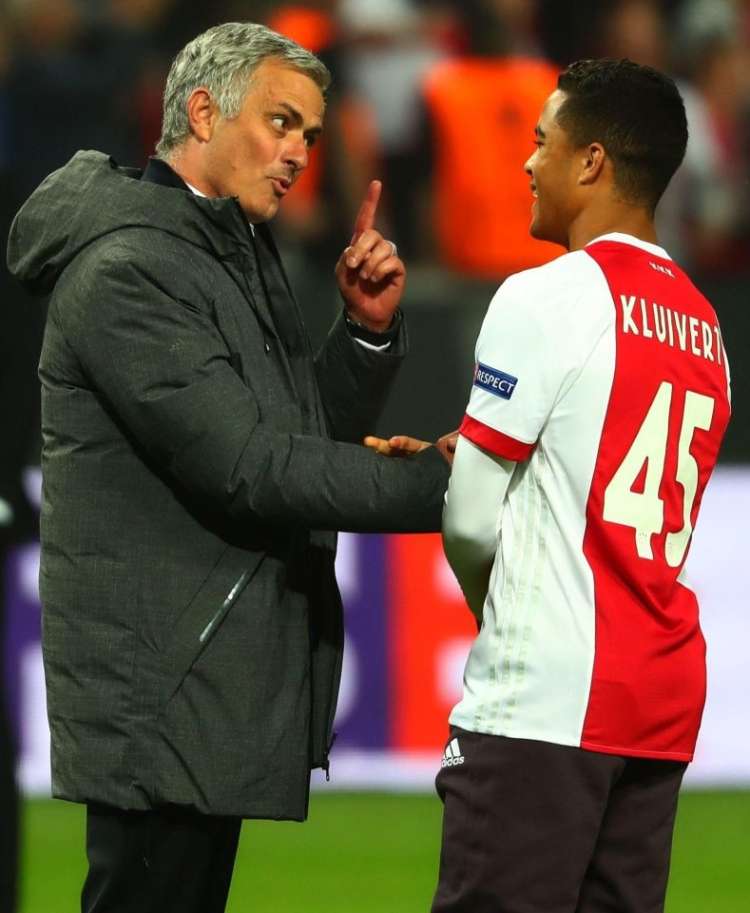 mourinho kluivert