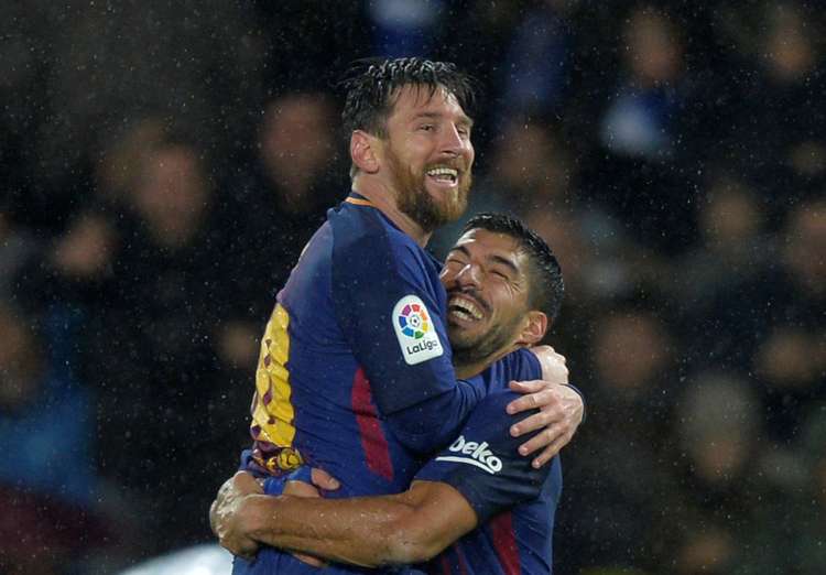 lionel messi luis suarez barcelona