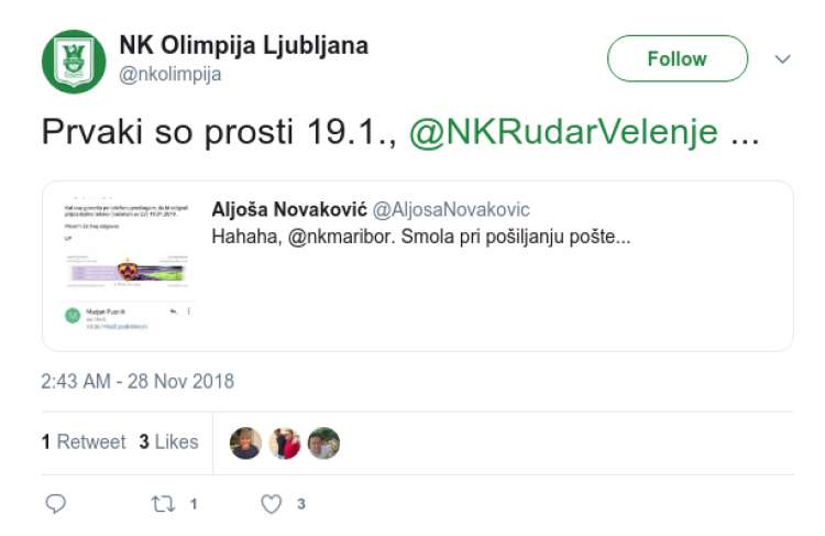 nk olimpija rudar