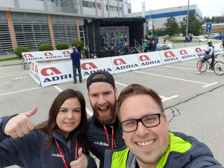 Radio Krka na 5. kolesarski dirki VN Adria Mobil
