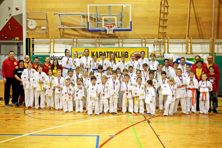 Karate klub Brežice tudi letos med najboljšimi klubi