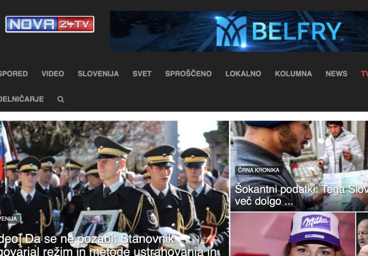 Madžarski Belfry, ki v Sloveniji ne posluje, je eden ključnih oglaševalcev in financerjev medijev SDS.