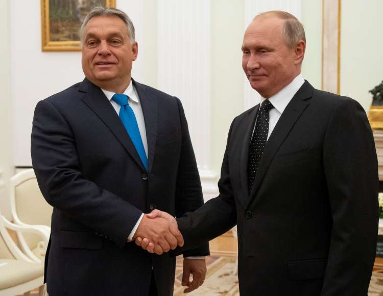 Viktor Orban velja za največjega zaveznika ruskega predsednika Vladimirja Putina v EU.