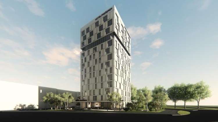 Kušar in Prešeren naj bi prek podjetja Golden Cube v središču Ljubljane gradila dizajnerski hotel.