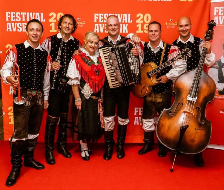 Igor in zlati zvok na Festivalu Avsenik 2019.