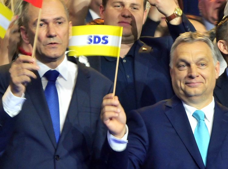 Viktor Orban, Janez Janša