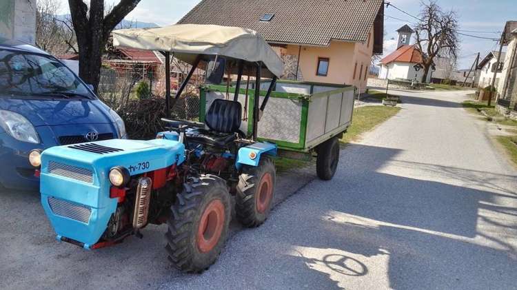 Traktorček Predraga Bakovića, poslanca SD.