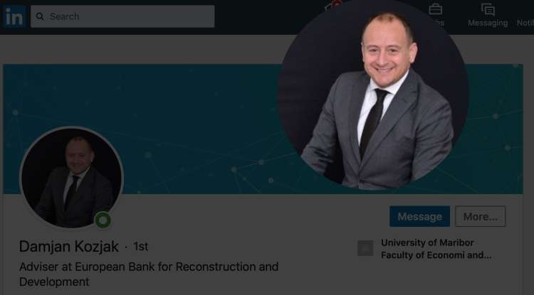 Damjan Kozjak je v času druge Janševe vlade postal direktor družbe KBM Leasing. Zdaj so ga imenovali za predstavnika Slovenije v Evropski banki za obnovo in razvoj (EBRD).
