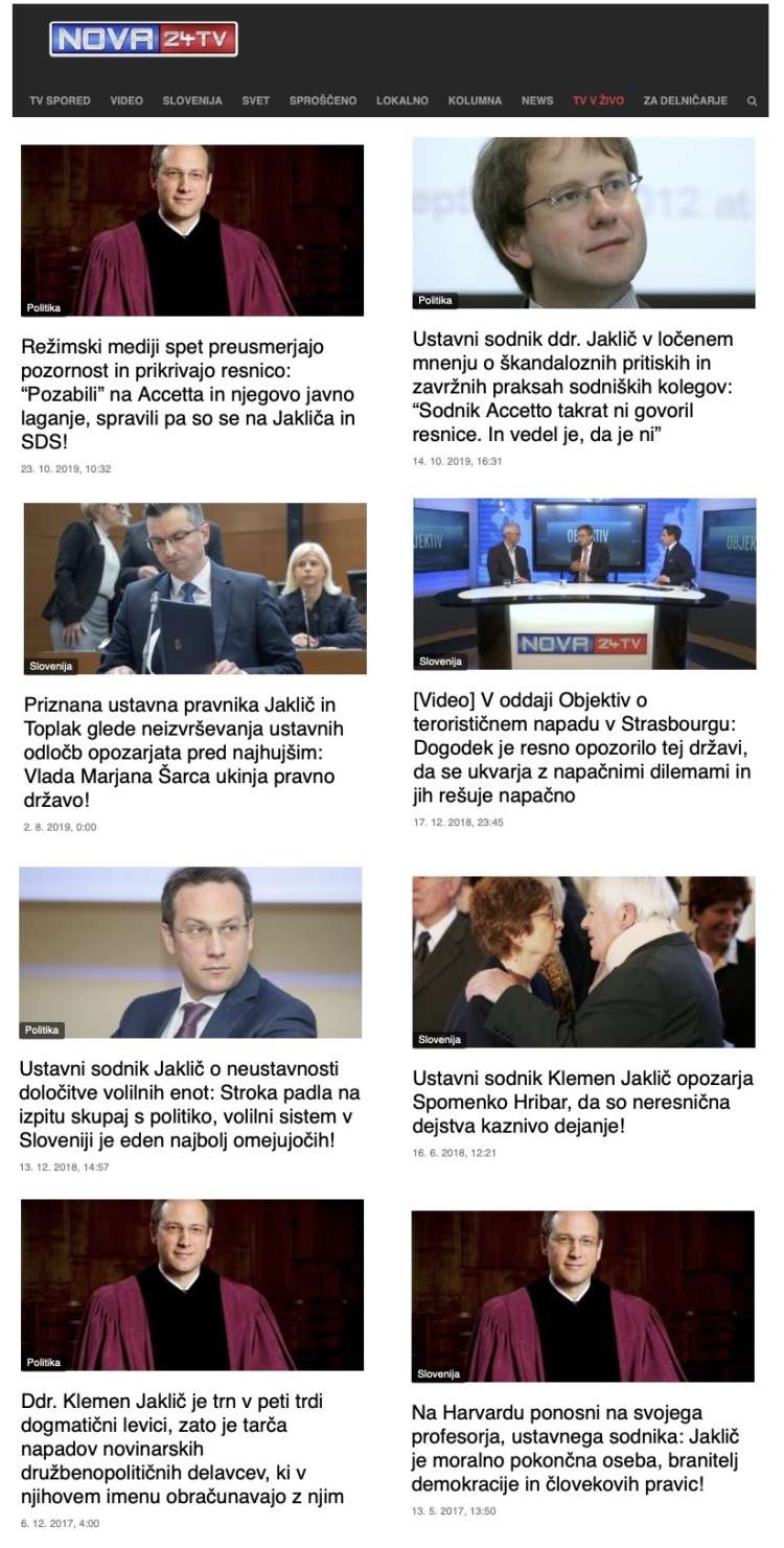 Klemen Jaklič je pravna zvezda stranke SDS in njenih medijev.