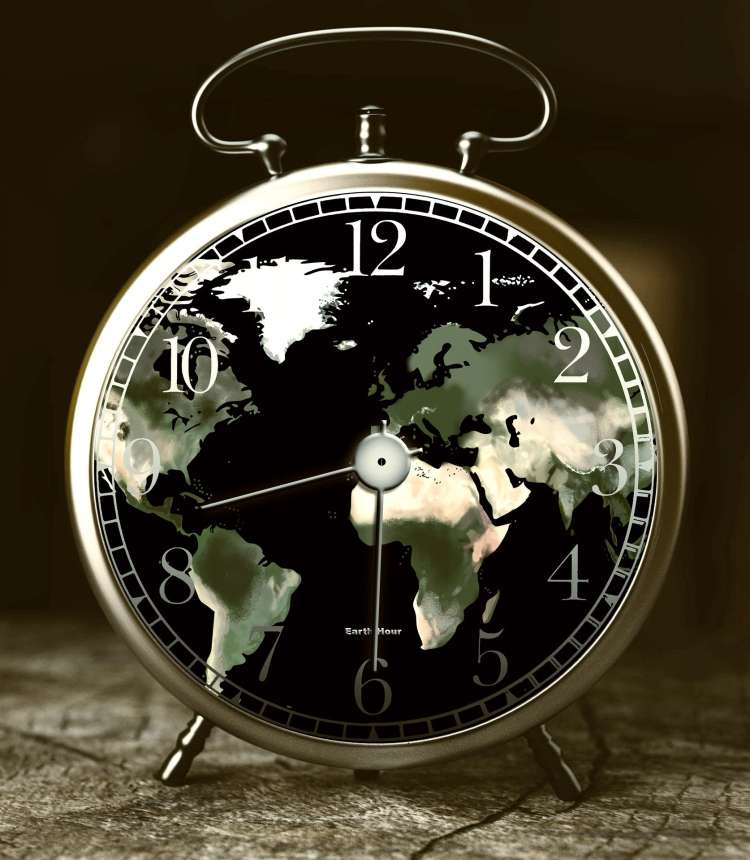ura-za-zemljo, ura, zemlja, planet, okolje, globus