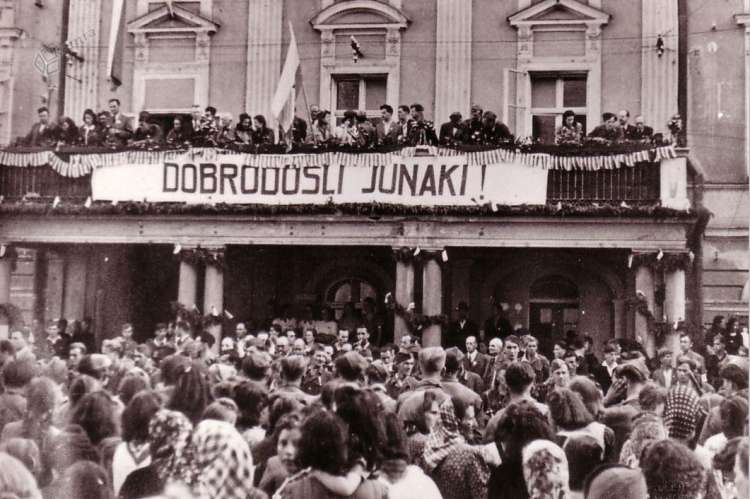 Proslava ob osvoboditvi Celja, 13. maj 1945.