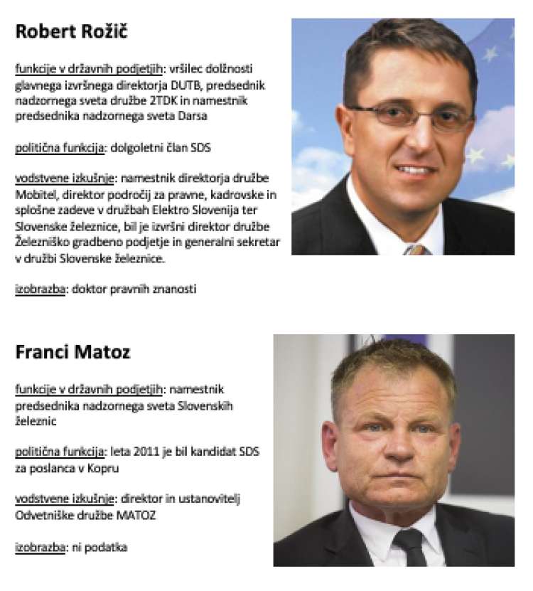 Franci Matoz ni več le hišni odvetnik SDS in Janeza Janše, ampak tudi kader stranke za položaje v državnih podjetjih.