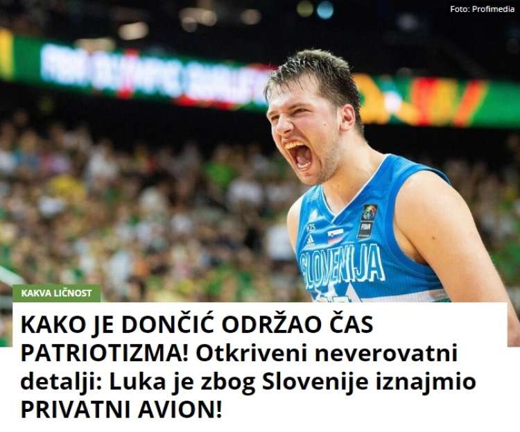 luka doncic kurir