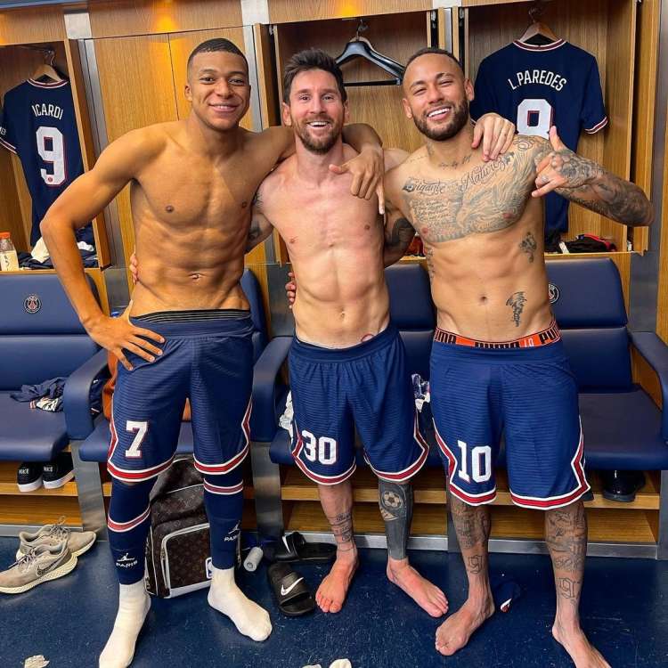 neymar mbappe messi