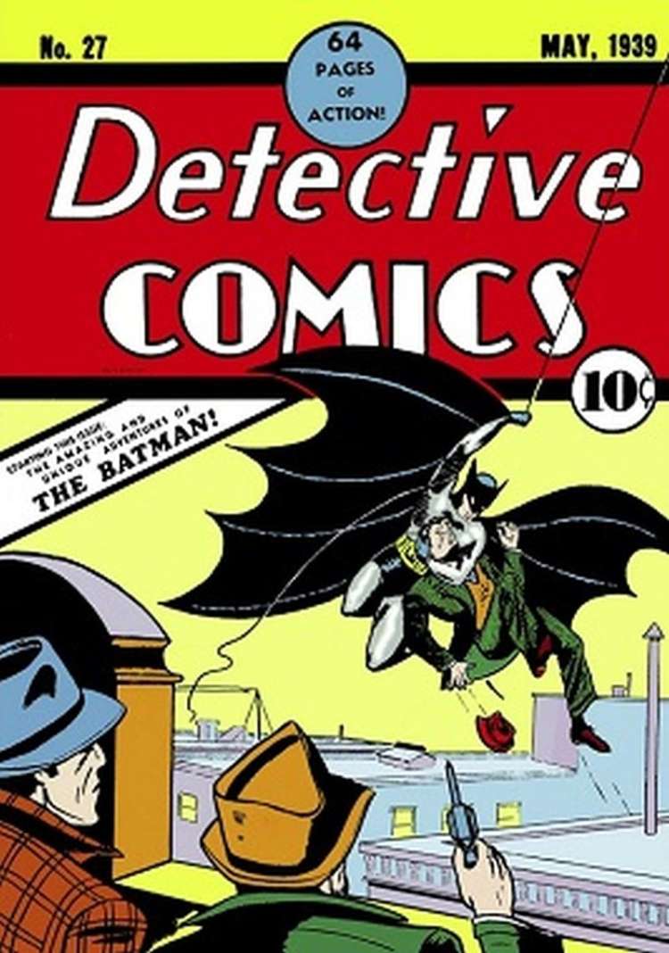 Detective_Comics_27_(May_1939) Prva upodobitev Batmana Wiki JPG.jpg