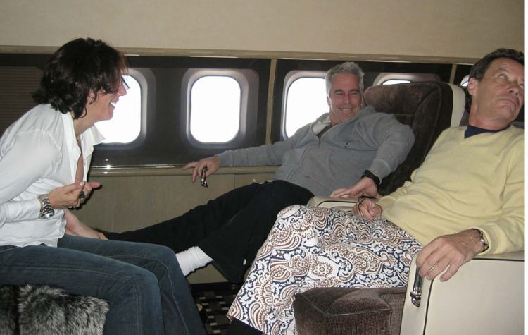 Ghislaine Maxwell, Jeffrey Epstein, Jean-Luc Brunel