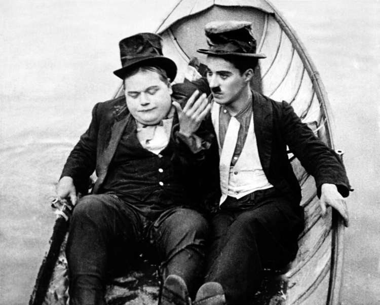 Roscoe »Fatty« Arbuckle in Charlie Chaplin