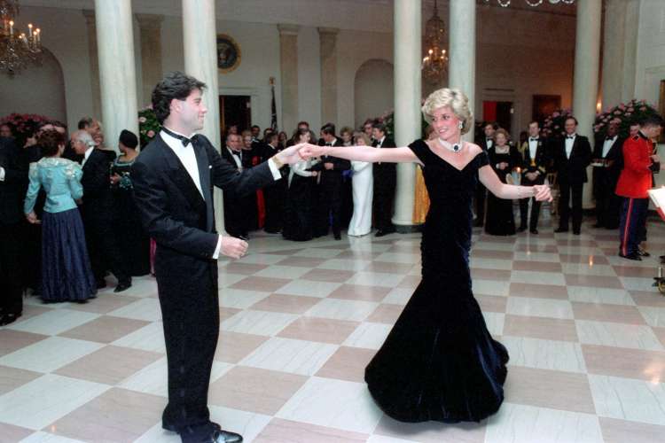 Obleka “Travolta” princese Diane, 1985