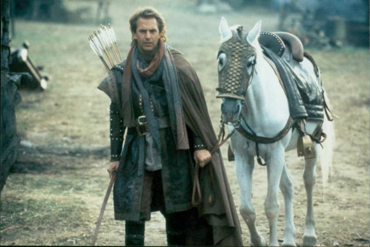 V vlogi Robina Hooda smo leta 1991 lahko občudovali Kevina Costnerja