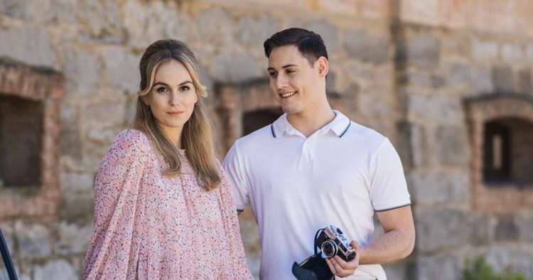 Melani in Arnej v videospotu za pesem Ti