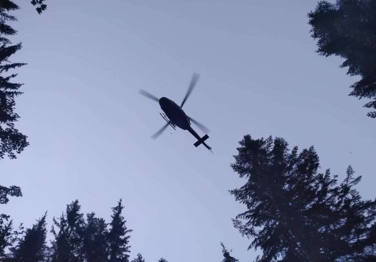 gorski reševalci, helikopter