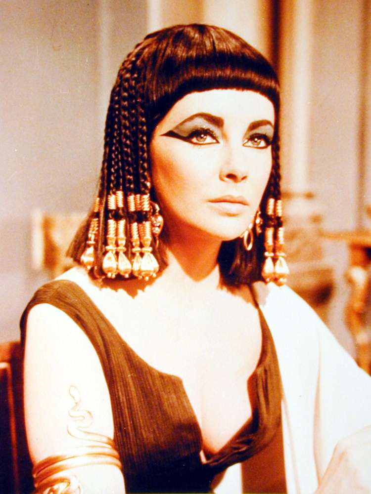 Elizabeth Taylor je bila najbolj prepoznavna Kleopatra velikega platna