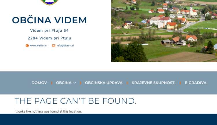 S spletne strani je izginila vsa dokumentacija, tudi o razpisu za prodajo zemljišč v Dražencih.