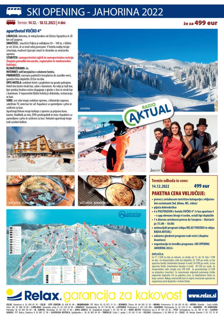ski-opening, jahorina, relax-turizem, aktual