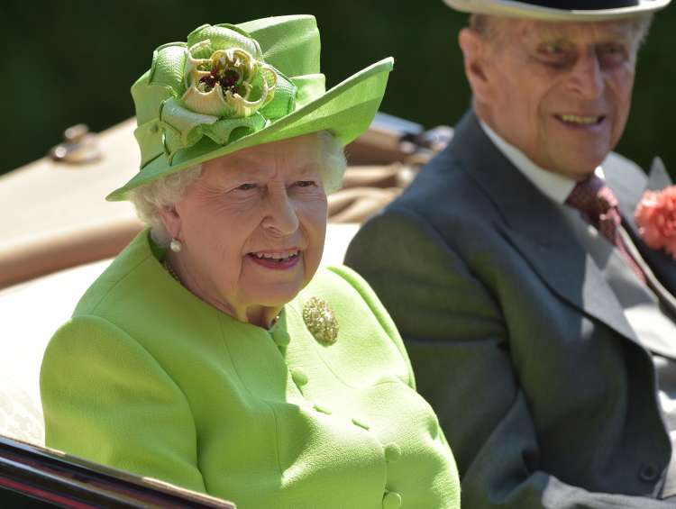 Britanska kraljica Elizabeta II. in princ Filip