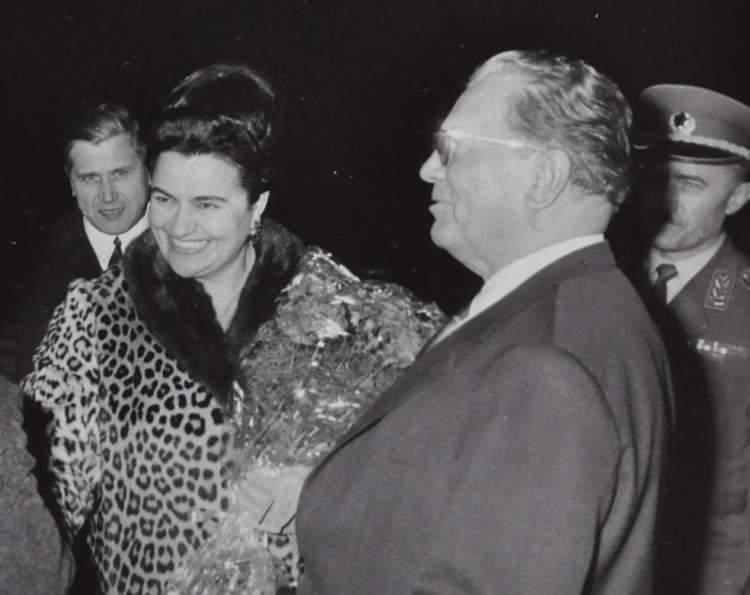 Jovanka in Josip Broz Tito sta bila uigran par.