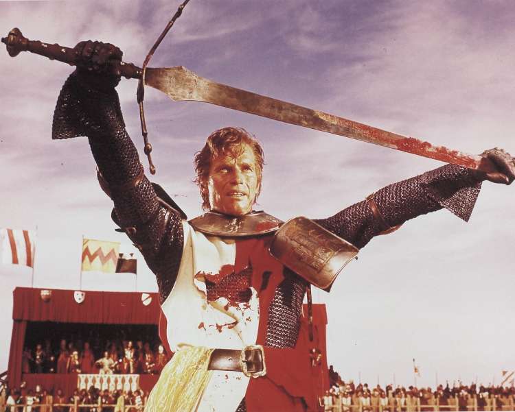 Bronstonov El Cid (1961) je zgodba o španskem vitezu.