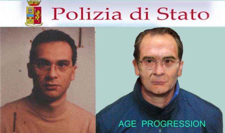 Matteo Messina Denaro: fotorobot, ki ga je izdelala policija, kako bi se mafijec postaral, saj je bil 30 let na begu.