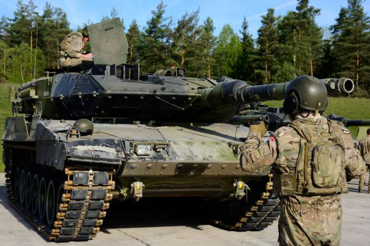 Ukrajina je zahtevala in bo tudi dobila tanke leopard.