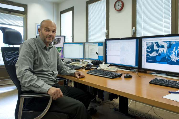 Meteorolog Branko Gregorčič