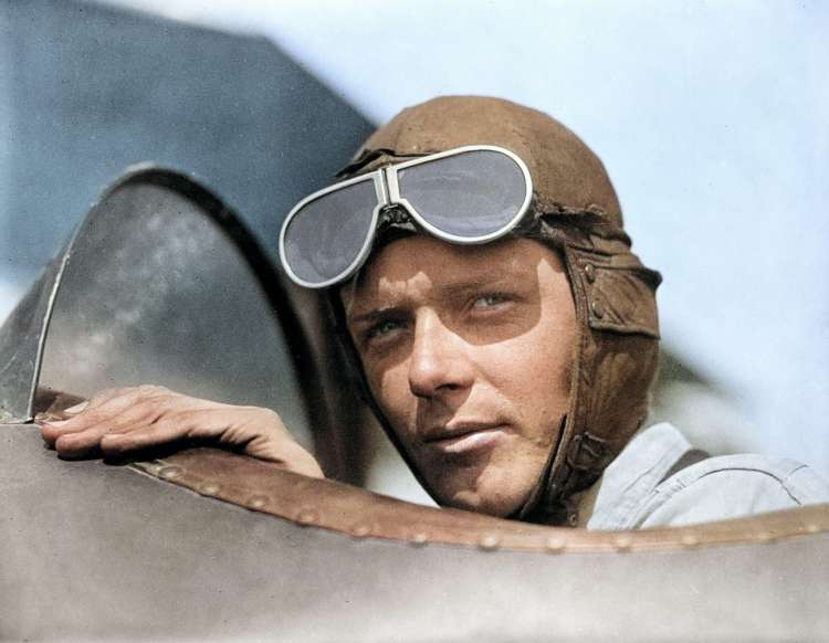 Charles Lindbergh je bil eden večjih zvezdnikov tistega časa.