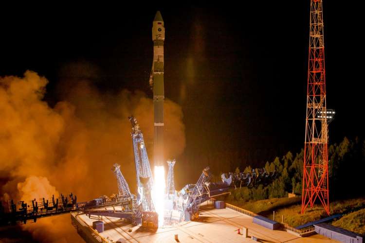 Izstrelitev ruskega satelita Cosmos-2558 lanskega avgusta.