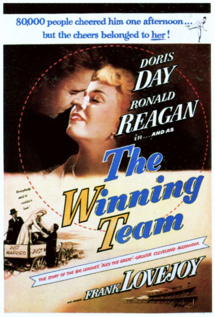 V Zmagovalni ekipi (1950) je nastopila skupaj s poznejšim predsednikom Ronaldom Reaganom.