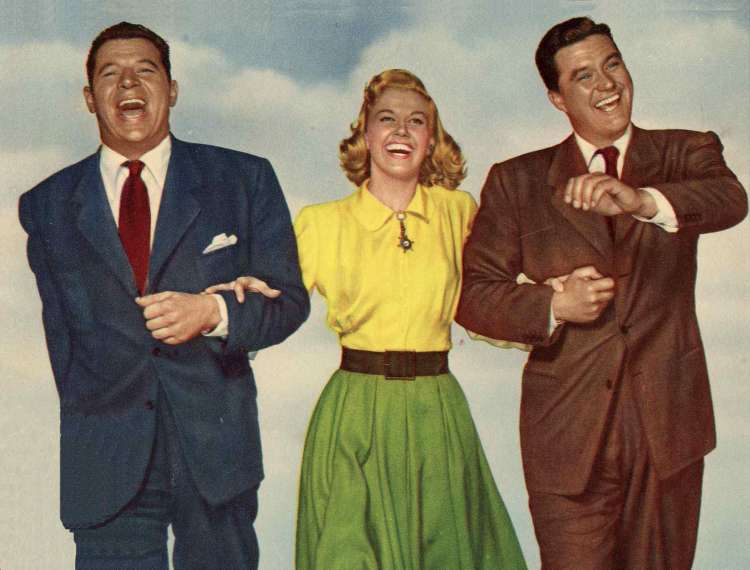 Doris Day v filmu Čudovit občutek (1949) je bil njen tretji film, prav v času zlate dobe hollywoodsk