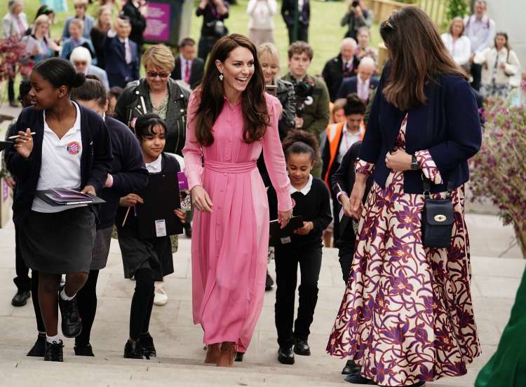Na nedavni prireditvi Chelsea Flower je Kate Middleton po mnenju strokovnjakov naredila napako, saj