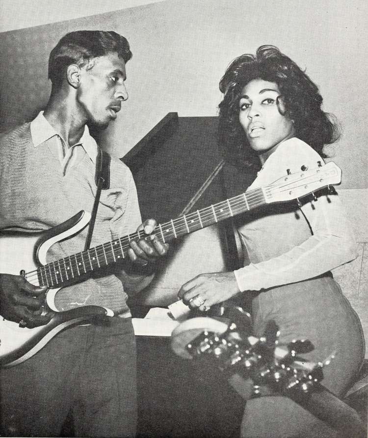 Ike in Tina 1962 na naslovnici revije Cash Box