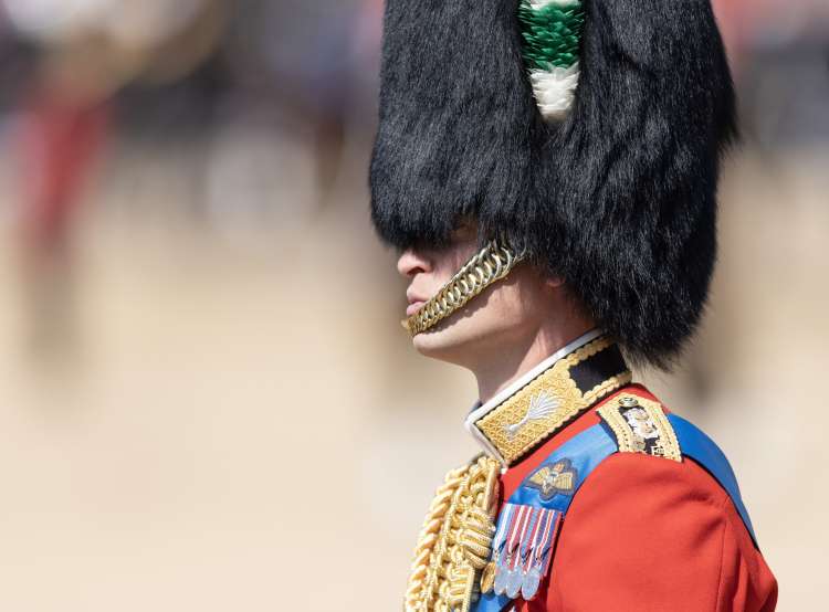 Princ William med vajo za letošnjo parado, ki bo 17. junija.
